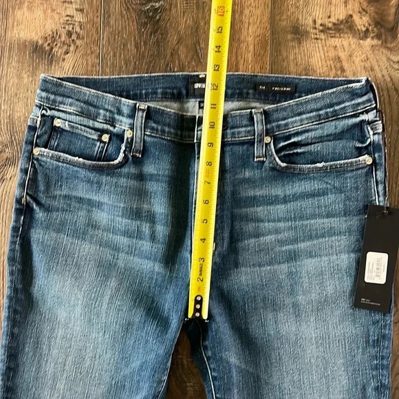 NWT Edwin Pixie 9” Mid Rise Skinny Jeans Color Nevermind Size 34 Anthropology - Picture 15 of 16